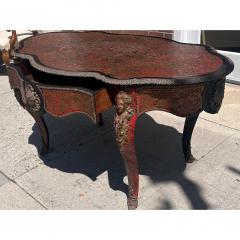 Antique French Boulle Centre Table Bureau Plat C 1860 - 3807810