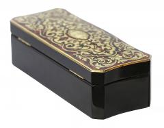 Antique French Boulle Napoleon III Marquetry Box - 3423300