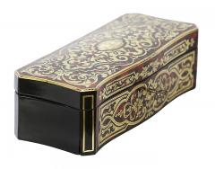 Antique French Boulle Napoleon III Marquetry Box - 3423302