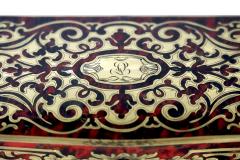 Antique French Boulle Napoleon III Marquetry Box - 3423304