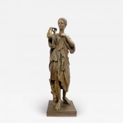 Antique French Bronze Statue Signed Reduction Sauvage 19th C  - 2492471