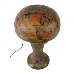 Antique French Cameo Glass Table Lamp by Richard - 4045861