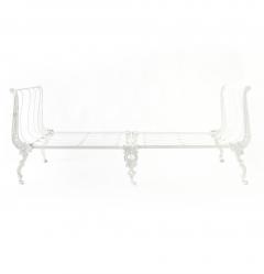 Antique French Cast Iron Daybed - 3389489