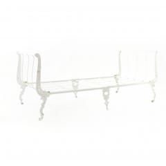 Antique French Cast Iron Daybed - 3389490