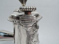 Antique French Classical Silver Coffeepot 18 C - 3753656