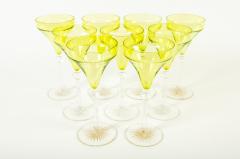 Antique French Crystal Champagne Coupe Set - 153043