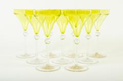 Antique French Crystal Champagne Coupe Set - 153044