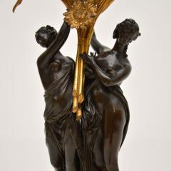 Antique French Gilt Bronze Table Lamp - 3114521