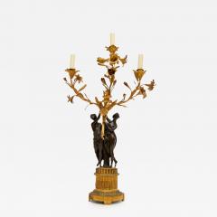 Antique French Gilt Bronze Table Lamp - 3116899