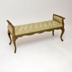 Antique French Gilt Wood Bench - 3249750