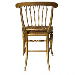 Antique French Giltwood Twig Ballroom Chair - 4594022