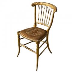 Antique French Giltwood Twig Ballroom Chair - 4594098
