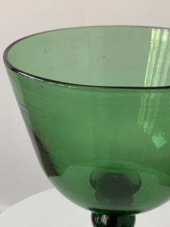 Antique French Green Glass Vase - 3964881