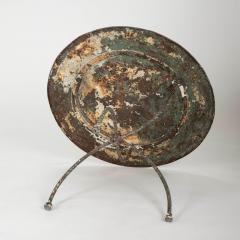 Antique French Iron Round Garden Table - 4029824