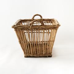 Antique French Laundry Basket - 3713857