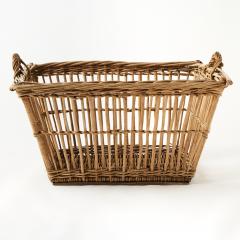 Antique French Laundry Basket - 3713859
