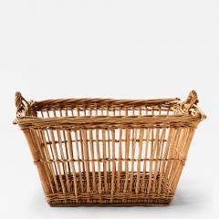 Antique French Laundry Basket - 3717358