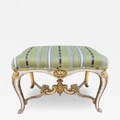 Antique French Louis XV Style Ottoman Footstool Bench - 4568310