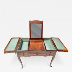 Antique French Louis XVI Style Pondreuse Vanity Dressing Table - 4688967