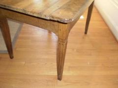 Antique French Louis XVI Style Walnut Cobblers Work Table - 4505651