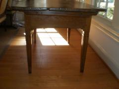 Antique French Louis XVI Style Walnut Cobblers Work Table - 4505665