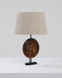 Antique French Metal Sign Table Lamp  - 3379663