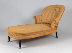 Antique French Napoleon III Chaise Lounge - 3205080