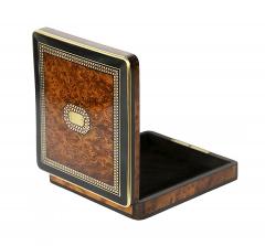 Antique French Napoleon III Marquetry Box - 3454689