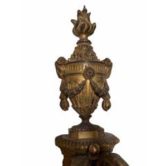 Antique French Neoclassical Gilt Bronze 5 Arm Light Sconce 1 of 2 - 4512829