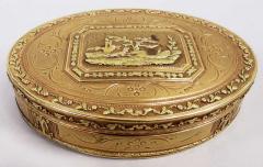 Antique French Neoclassical18K Gold Snuffbox - 3798558