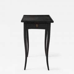 Antique French Painted Side Table with Key - 4739375
