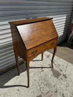 Antique French Provencial Style Quarter Sawn Oak Drop Front Secretary - 4360000