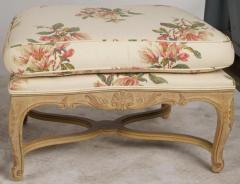Antique French Provincial Bleached Mahogany Wood Duchesse Brisee 2 Piece Chaise - 2411904