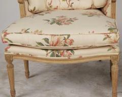 Antique French Provincial Bleached Mahogany Wood Duchesse Brisee 2 Piece Chaise - 2411906