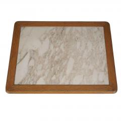 Antique French Provincial Marble Top Side Table - 4795094