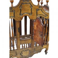 Antique French Provincial Panetiere Bread Cage Cabinet - 4572158