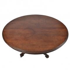 pedestal renaissance revival oval dining antique french table
