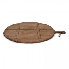 Antique French Round Bread Board - 1589056