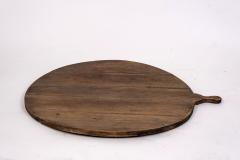 Antique French Round Bread Board - 1589091