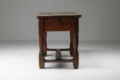 Antique French Side Table with Glowing Patina Early 1900s - 2091458