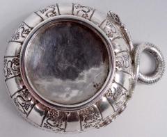 Antique French Silver Grapevine Wine Taster - 3798525