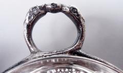 Antique French Silver Grapevine Wine Taster - 4424837