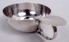 Antique French Silver Plain Functional Tastevin - 4375228