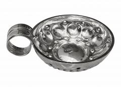 Antique French Silver Wine Taster Tastevin C 1845 Eugene Ferdinand Rion - 4817361