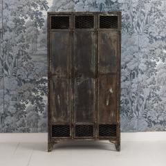 Antique French Slate Mine Metal Lockers circa 1900 - 4598724