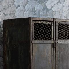 Antique French Slate Mine Metal Lockers circa 1900 - 4598728