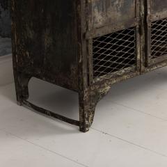 Antique French Slate Mine Metal Lockers circa 1900 - 4598729