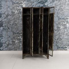 Antique French Slate Mine Metal Lockers circa 1900 - 4598732