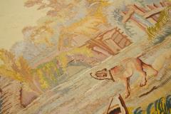 Antique French Tapestry 26 x 40 - 4241293