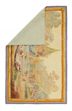 Antique French Tapestry 26 x 40 - 4241295
